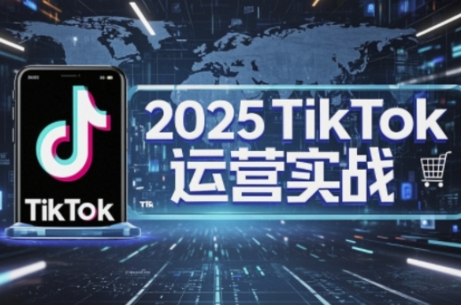 2025TikTok电商运营，掌握TikTok店铺运营核心技巧，实现低成本高转化-翻身资源站