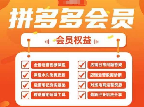 2025拼多多运营实战课，40节全流程教学，覆盖拼多多运营全链路-翻身资源站